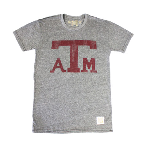 Original Retro Brand College Vault Texas A&M 1876 Ol' Sarge tshirt shirt American made